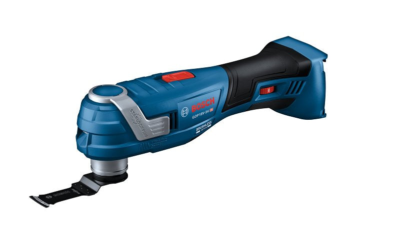 Bosch GOP18V-34N Oscillating Multi-Tool, Tool Only, 18 V, 2 Ah, 20,000 opm, 3.4 deg Oscillating