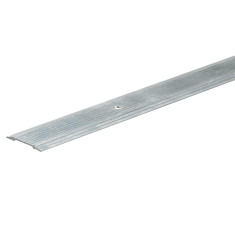 Frost King H433FS/3 Seam Binder, 3 ft L, 1-1/4 in W, Fluted Surface, Aluminum, Satin