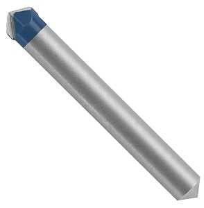 Bosch NS400 Drill Bit, 5/16 in Dia, 2 in OAL, 1/4 in Dia Shank, 3-Flat Round Shank, Pack of 4