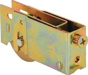 Prime-Line D 1762 Roller Assembly, 2-1/8 in L x 3/4 in W x 1-3/16 in H Dimensions, 1-1/4 in Dia Roller, 5/16 in W Roller