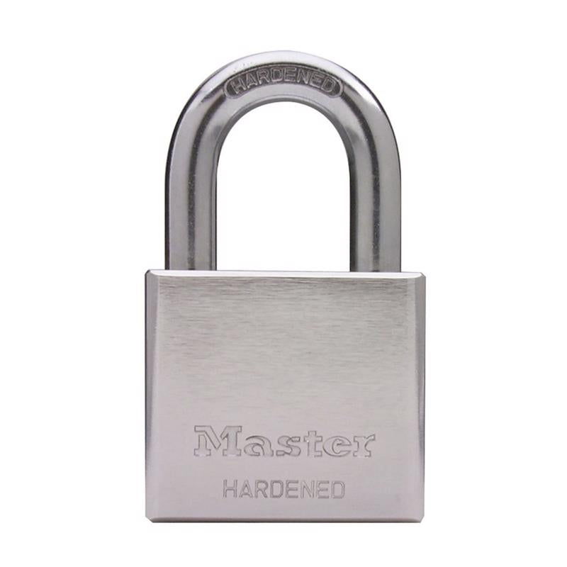 Master Lock 1-13/16 in. H X 2 in. W Steel 5-Pin Cylinder Exterior Padlock