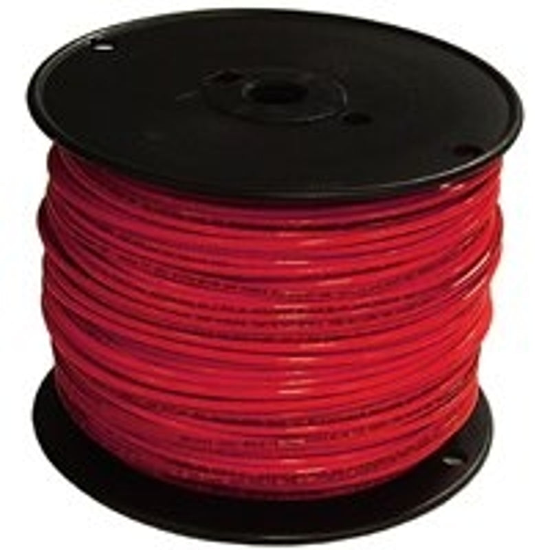 Romex 14RED-SOLX500 Series Building Wire, Red Sheath, 14 AWG Wire, 1-Conductor, 500 ft L, Copper Conductor