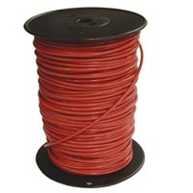 Southwire 8RED-STRX500 Series Building Wire, Red Sheath, 8 AWG Wire, 1-Conductor, 500 ft L, Copper Conductor
