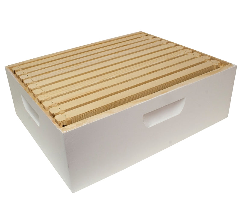 Harvest Lane Honey WWBCM-102 Bee Hive Box, 6-5/8 in OAH, 10-Frame
