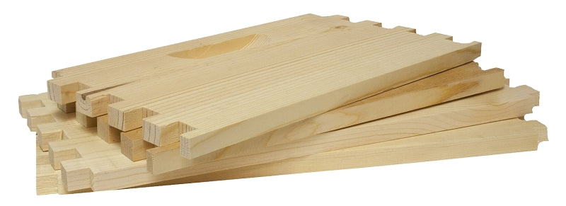 Harvest Lane Honey WWBUL-101 Bee Hive Box, 19-7/8 in OAW, 9-1/2 in OAH, 10-Frame
