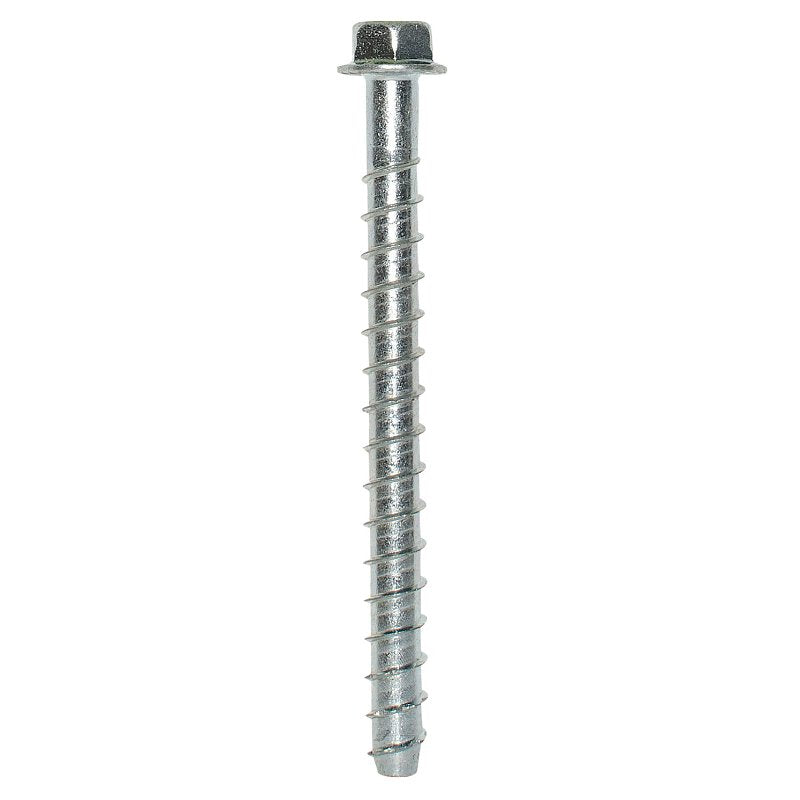 Simpson Strong-Tie Titen HD THD37500HF1 Heavy-Duty Screw Anchor, 3/8 in Dia, 5 in L, Carbon Steel, Zinc, Pack of 30