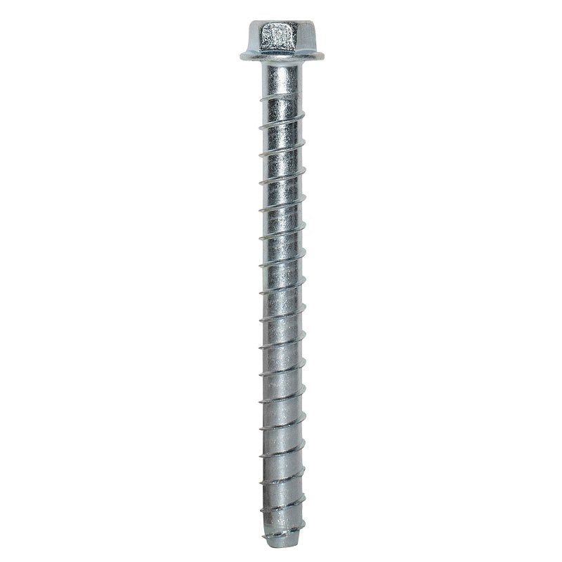 Simpson Strong-Tie Titen HD THD50500HF1 Heavy-Duty Screw Anchor, 1/2 in Dia, 5 in L, Carbon Steel, Zinc, Pack of 15