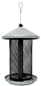 Perky-Pet TSS00349 Dual-Mesh Bird Feeder, 2.85 lb, Metal, Gray