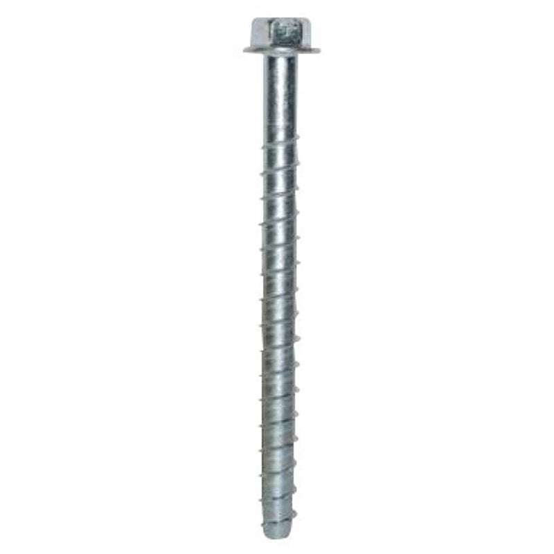 Simpson Strong-Tie Titen HD Series THD50600H Screw Anchor, 1/2 in Dia, 6 in L, Carbon Steel, Zinc, Hex Head, 20/PK, Pack of 80