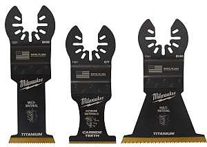 Milwaukee 49-10-9005 Blade Variety Pack, Flush Cut, Plunge Tooth, 3/SET