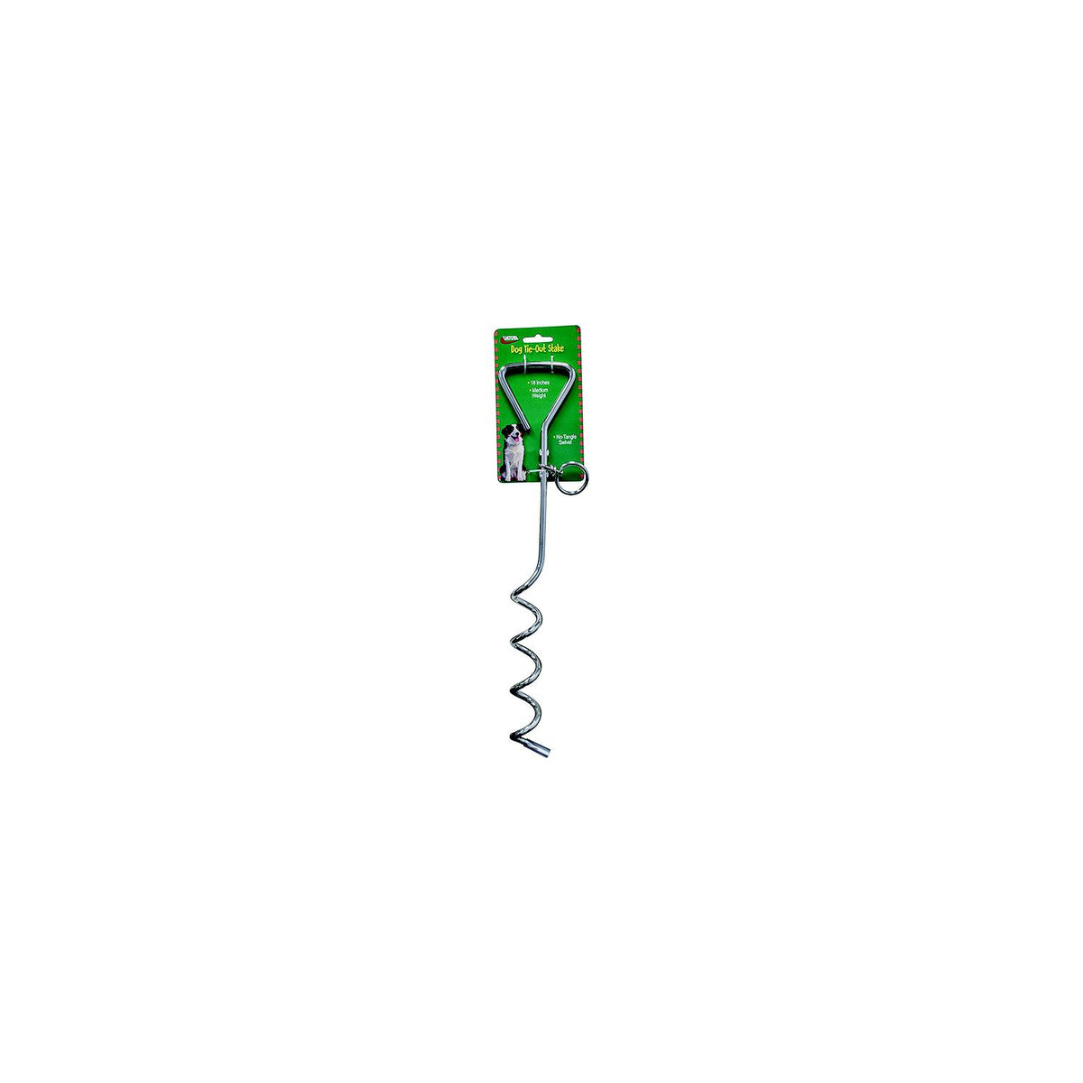 Valterra A102009VP Dog Tie-Out Stake, 18″ x 8mm