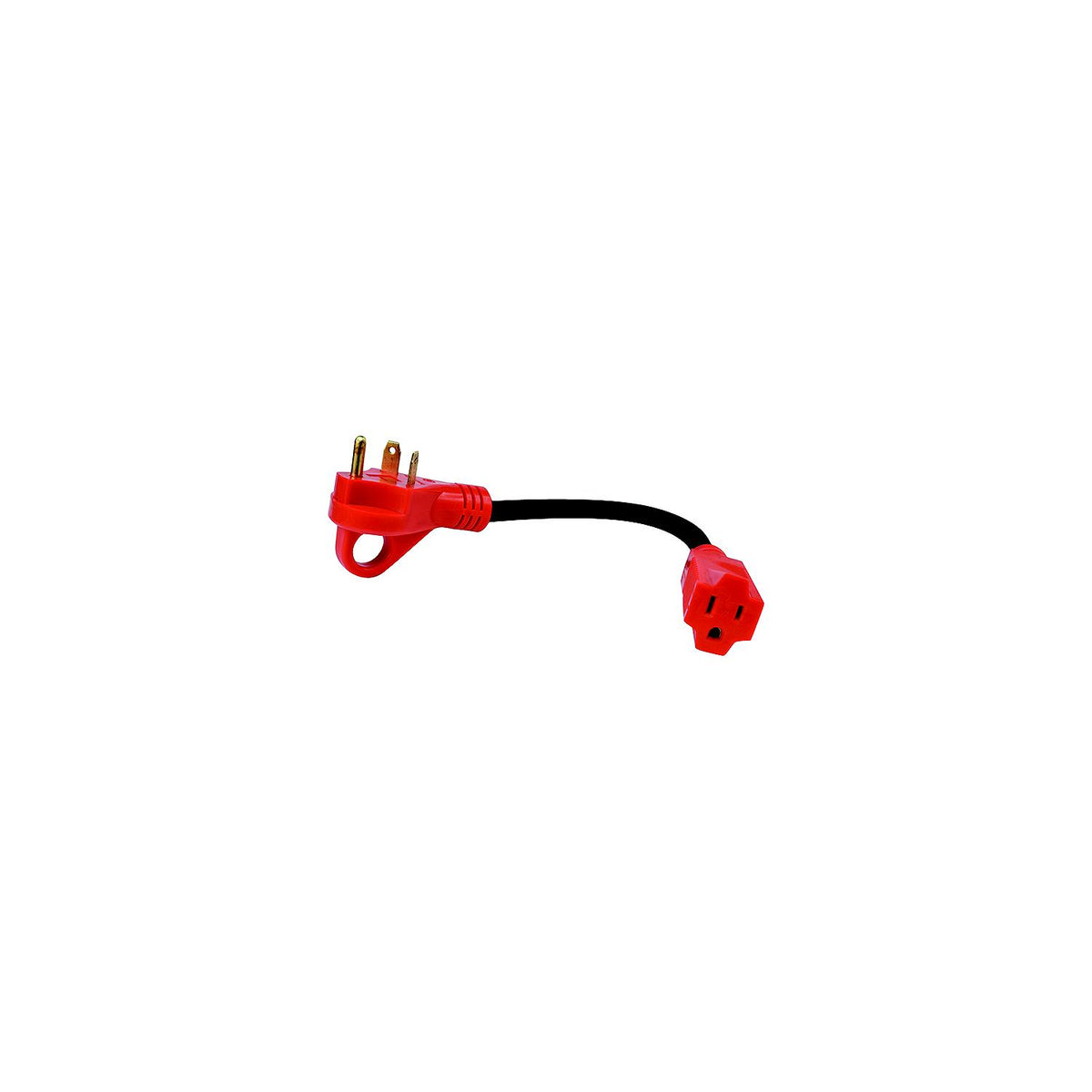Valterra 30AM-15AF Adapter Cord with Handle, 12″, Carded