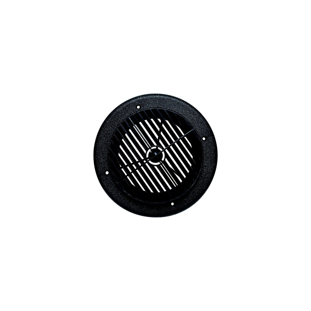 Valterra 4″ Louvered Heating & A/C Register, Black