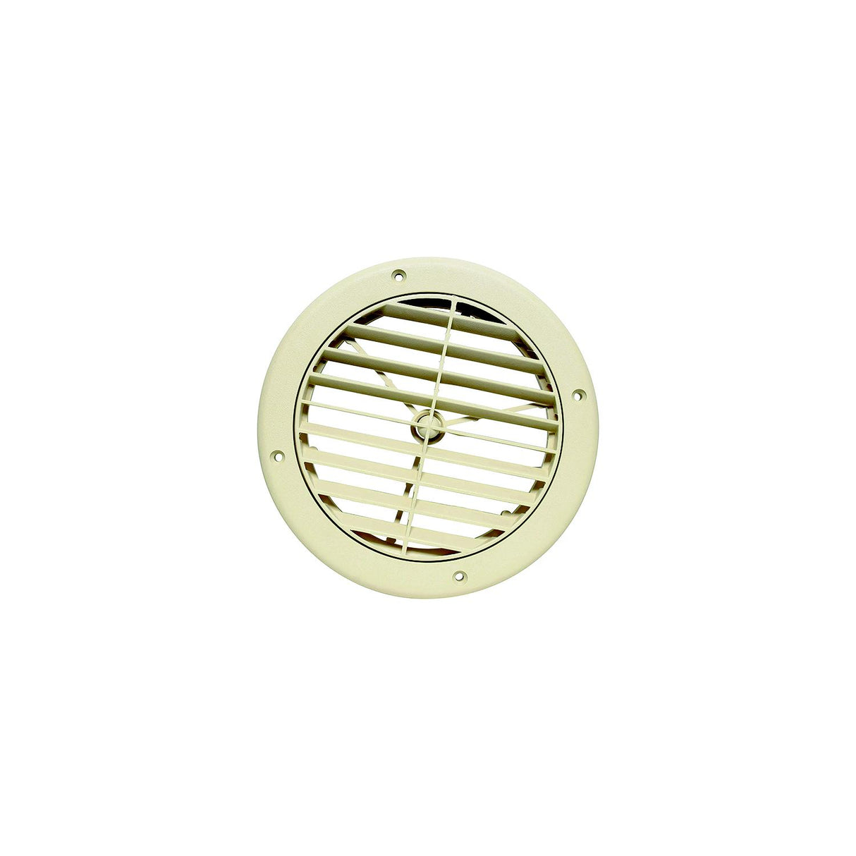 Valterra 5″ Louvered A/C Vent, Light Beige