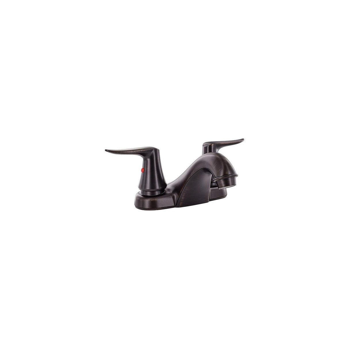 Valterra PF222506 Catalina Two Handle 4″ Lavatory Faucet Hi-Rise Spout, Rubbed Bronze