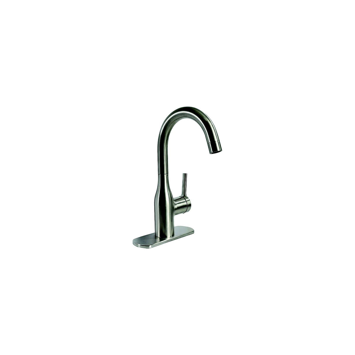 Valterra PF231410 Premium Slimline Single Handle Bar Faucet, Brushed Nickel