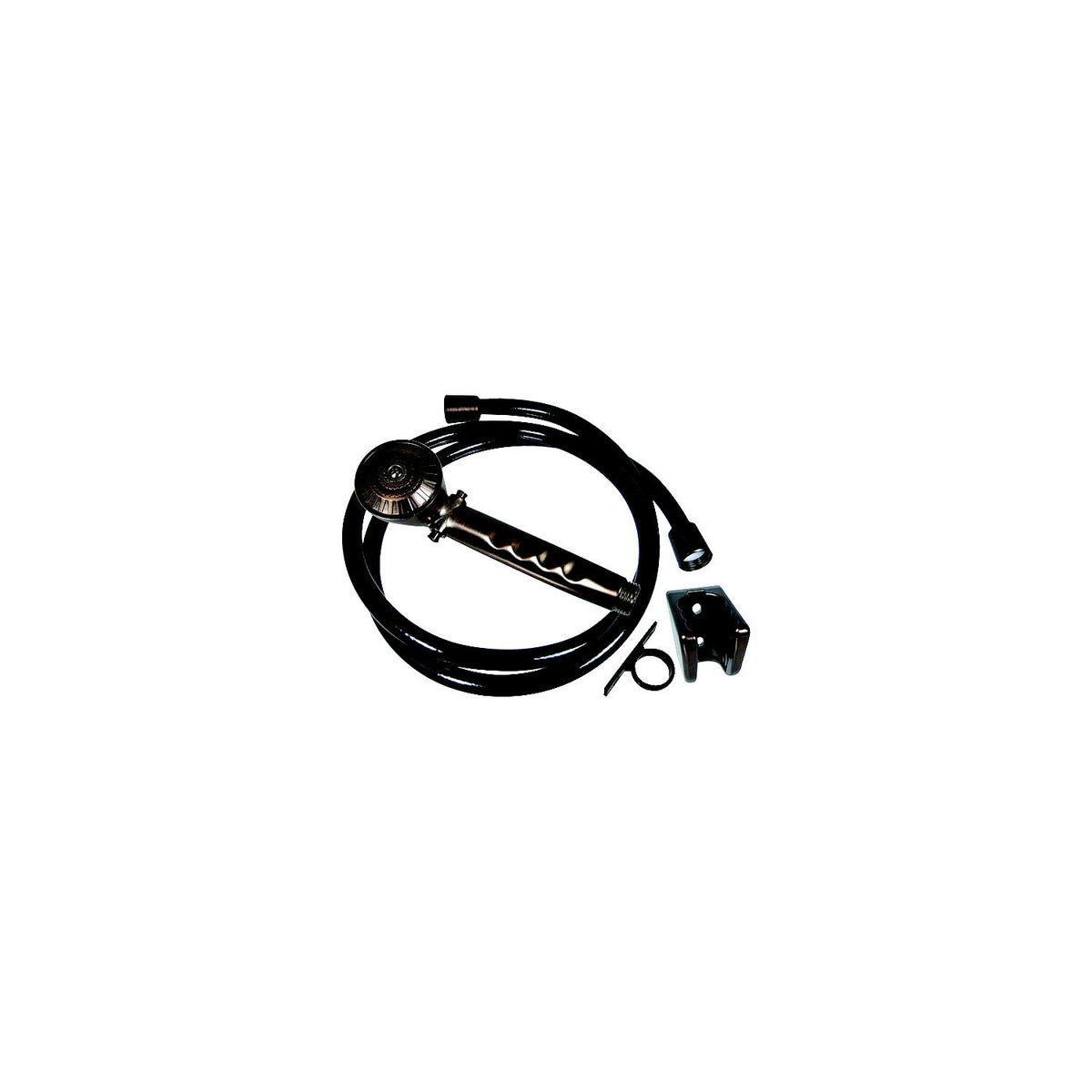 Valterra Phoenix PF276027 RV Outdoor 60″ Vinyl Shower Hose & Kit, Rubbed Bronze