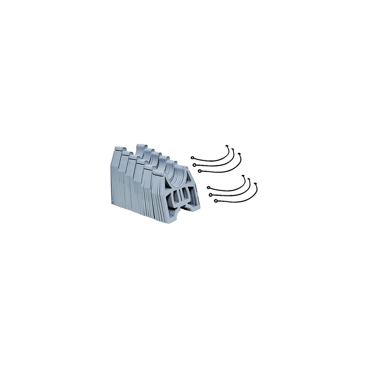 Valterra 20' Standard Slunky RV Drain Hose Support, Grey