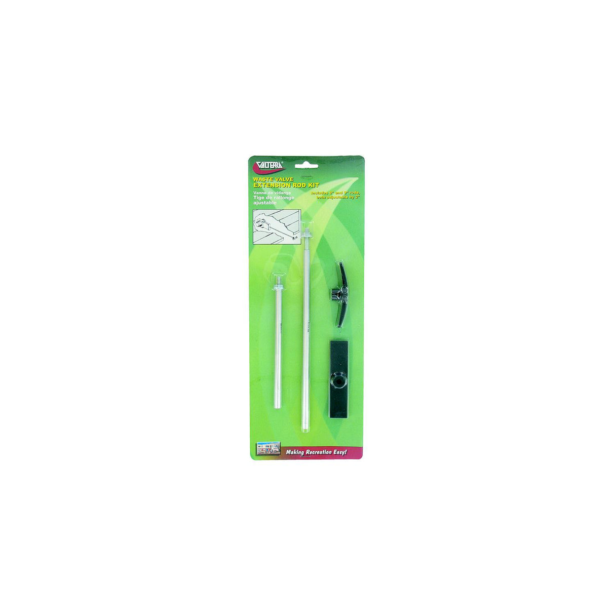 WASTE VALVE EXTN ROD KIT