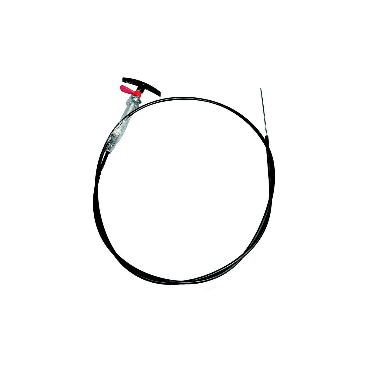 Valterra TC72PB Replacement Waste Valve Stainless Cable & Handle, 72"