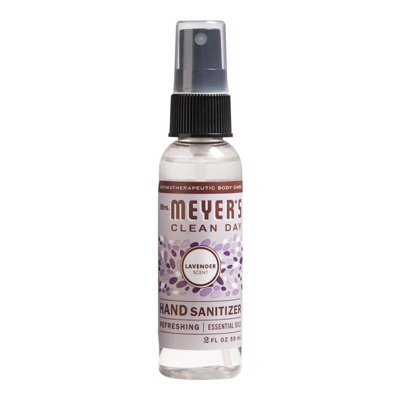 Mrs. Meyer's Clean Day Lavender Scent Liquid Hand Sanitizer 2 oz, Pack of 12