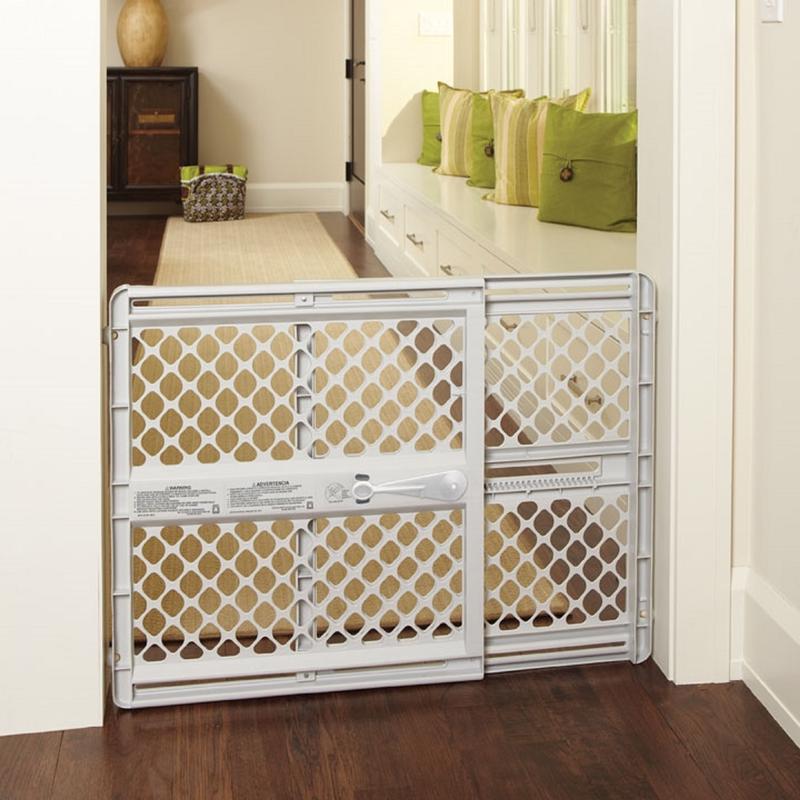 North States 26 in. H X 26-42 in. W Plastic Pet Gate