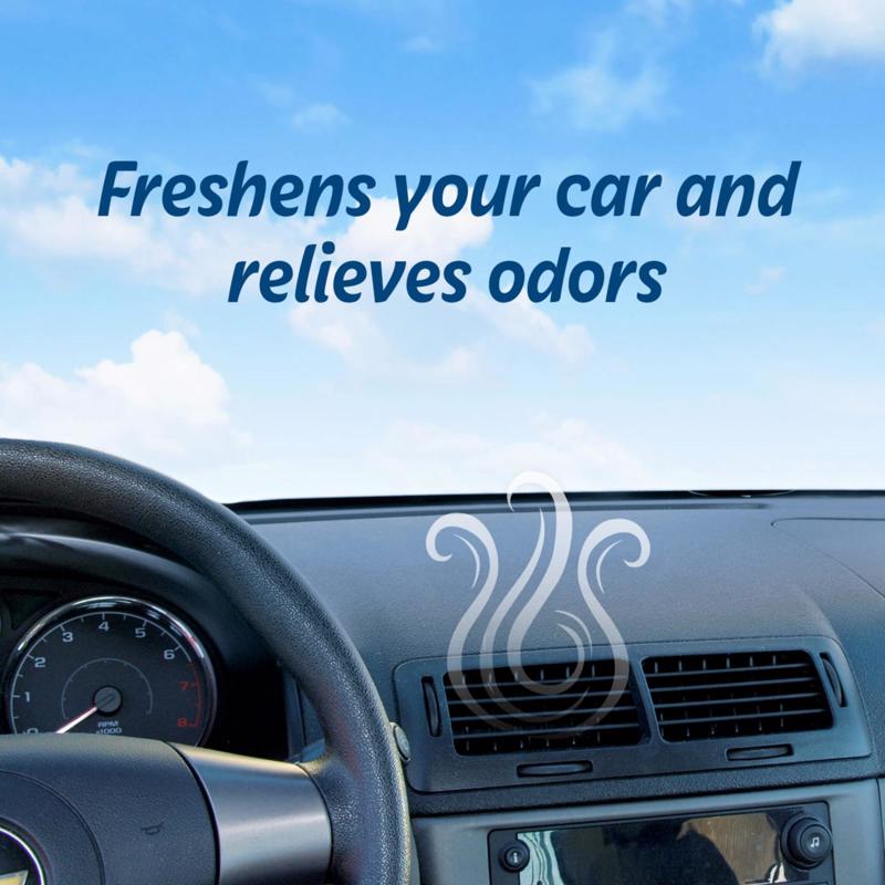 Refresh Your Car! Fresh Strawberry/Cool Lemonade Scent Car Vent Clip 0.7 oz Solid