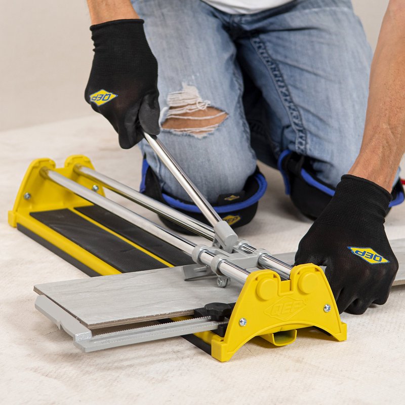 QEP 10220Q Series Cutter, 20 in L Dimensions, 1/2 in Cutting Capacity, Cut Material: Tile, Tungsten Carbide Blade