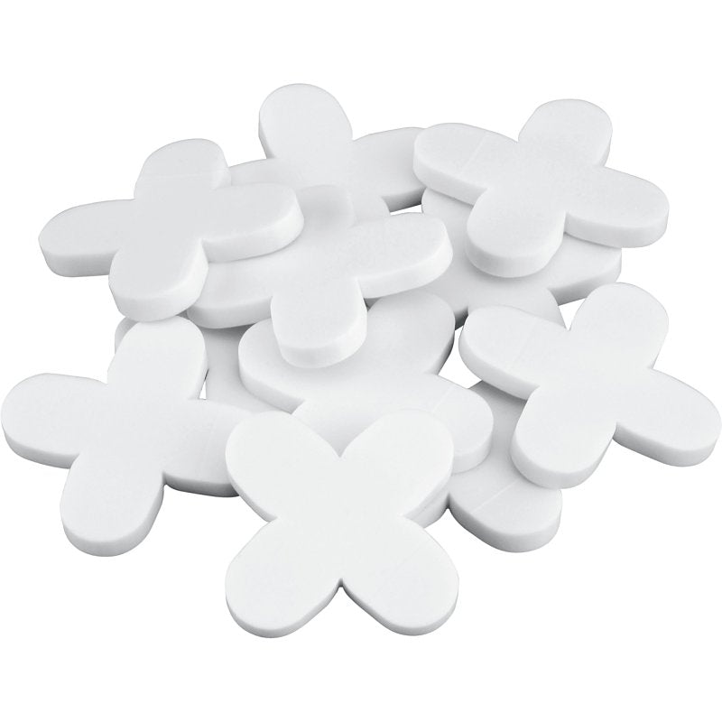 QEP 10027 Series Traditional Flexible Tile Spacer, 3/8 in L, Plastic, White