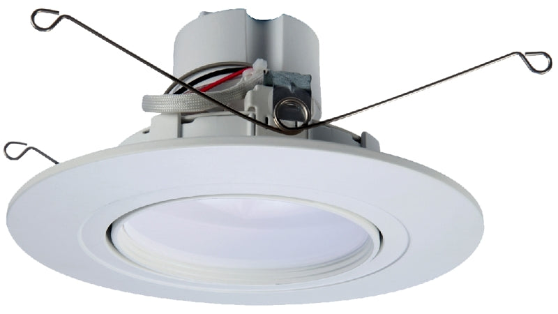 Halo RA56LS9FSD2W1EWH Light Trim, 8.8 W, 120 V, LED Lamp, White