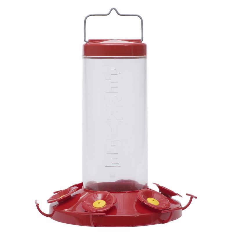 Perky-Pet Hummingbird 48 oz Glass/Plastic Nectar Bird Feeder 6 ports, Pack of 6