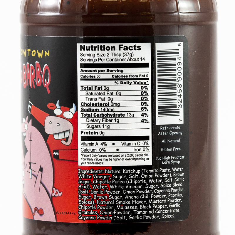 Cowtown Night of the Living BBQ Sauce 18 oz, Pack of 6