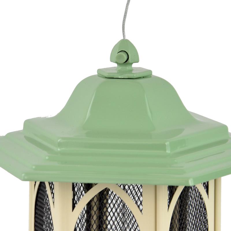 Perky-Pet Wild Bird and Finch 3.5 lb Metal/Plastic Gazebo Bird Feeder, Pack of 2