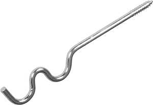 Kenney KN879/11 Double Curtain Rod Support, Screw