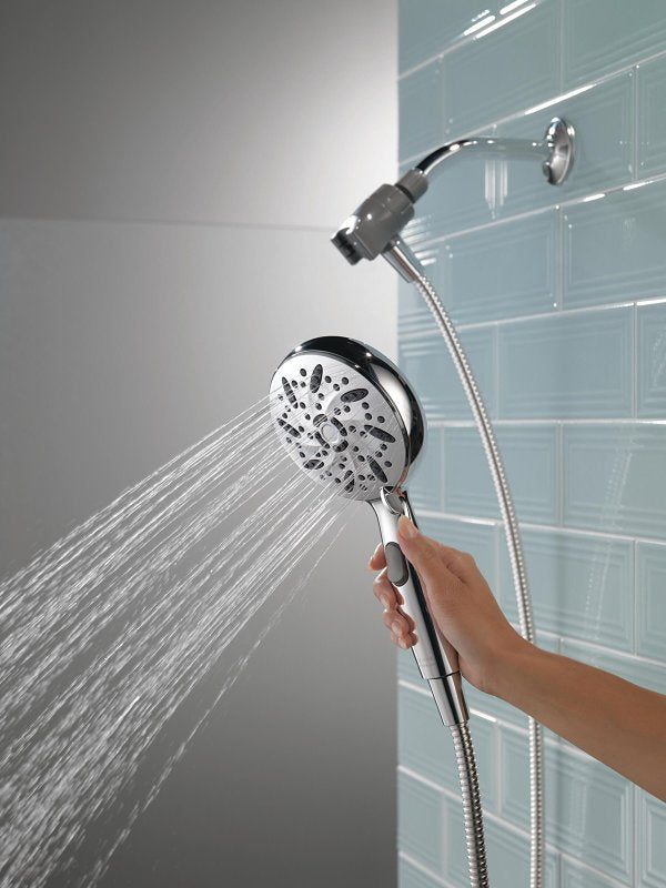 Delta SureDock 75689 Magnetic Hand Shower, 1.75 gpm, 6-Spray Function, Chrome, 72 in L Hose