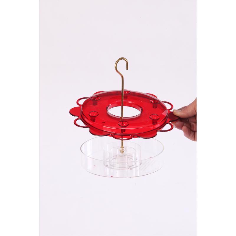 Birds Choice Hummingbird 0.75 oz Polycarbonate Hanging Nectar Bird Feeder 6 ports