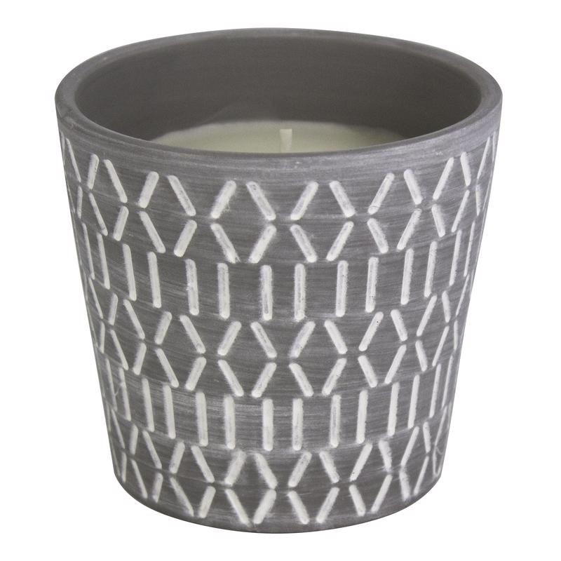 OutDoozie Assorted Ceramic 4 in. H Zander Dash Citronella Candle, Pack of 9
