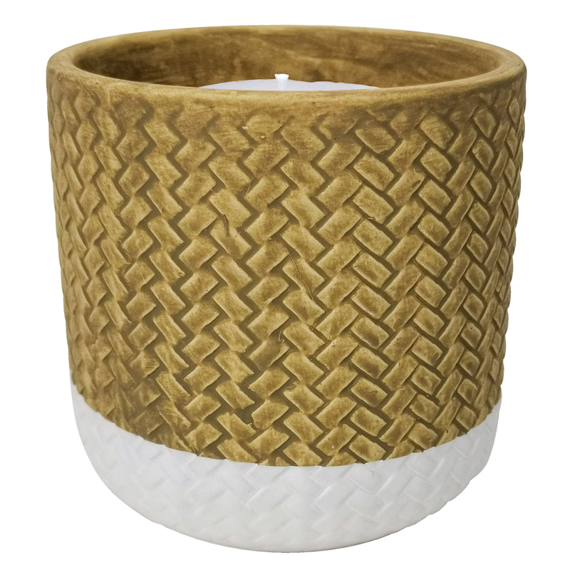Trendspot Assorted Ceramic 4 in. H X 4 in. L X 4 in. W Reed Citronella Candle, Pack of 9