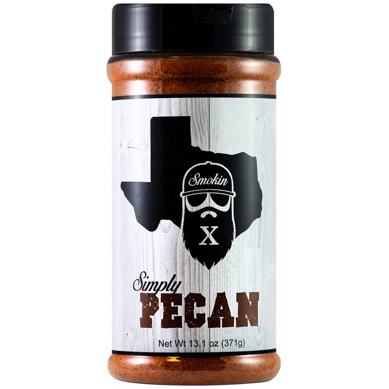 Smokin X Simply Pecan BBQ Rub 13.1 oz