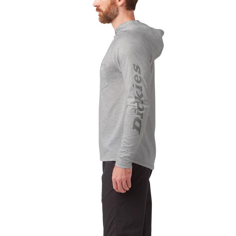 Dickies M Long Sleeve Men's Gray Pullover Tee Shirt