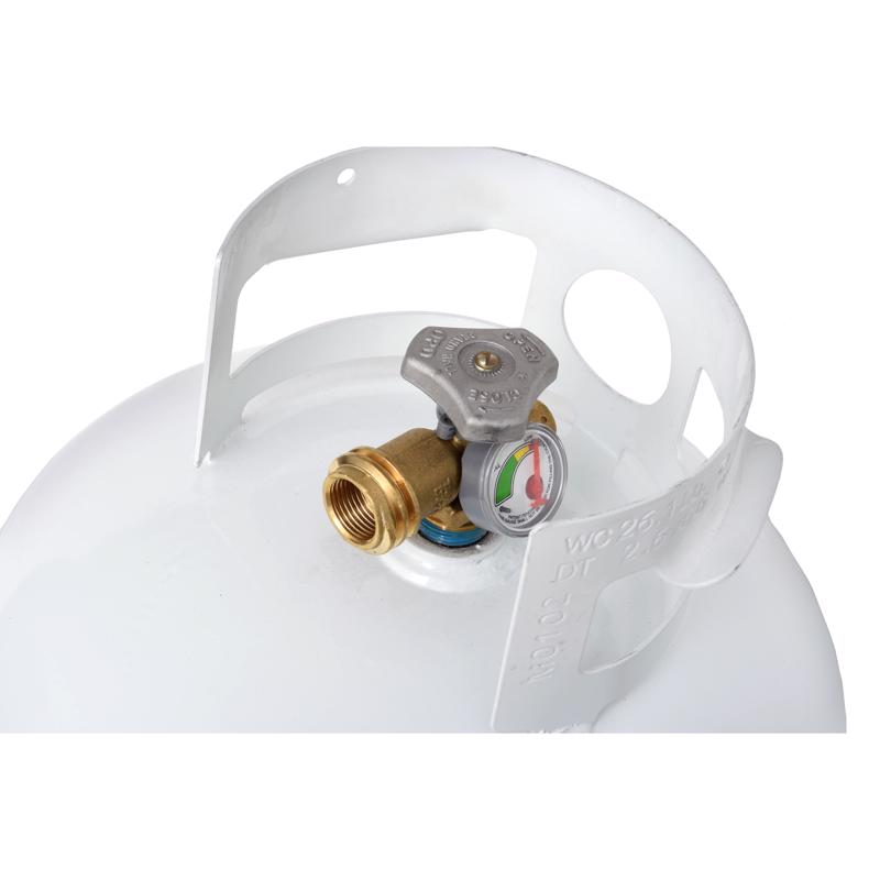 Flame King 11 lb Steel Empty LP Tank with Gauge