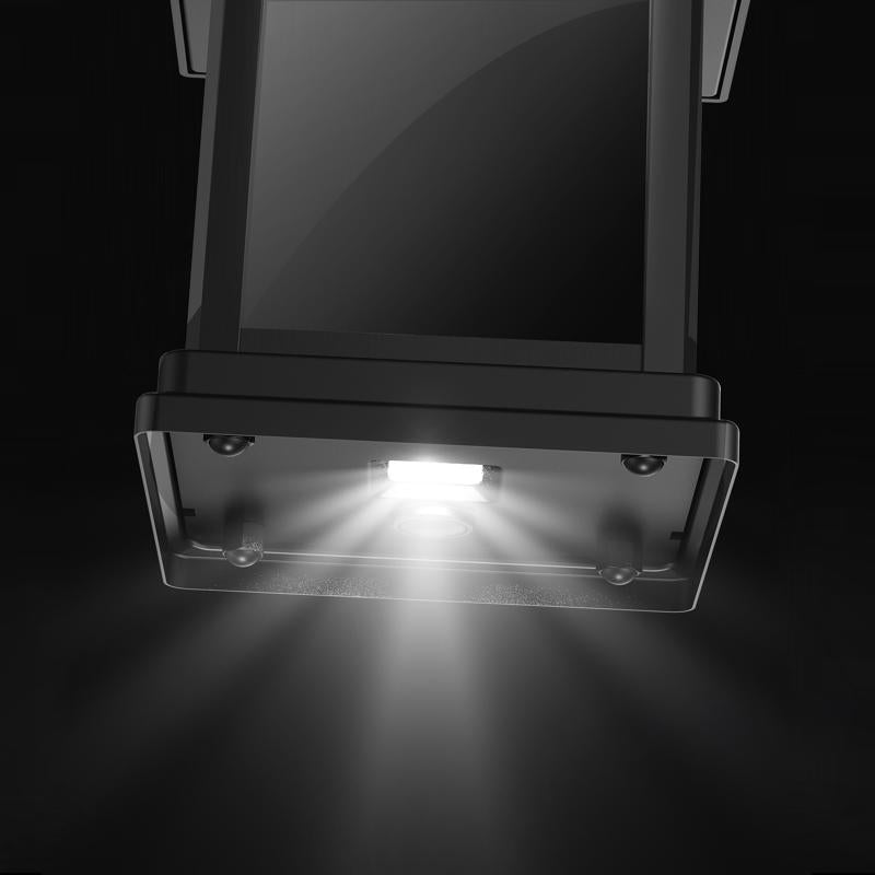 Feit Solar Fixtures 7 in. Solar Power Metal Square Bronze Hanging Pathway Light, Pack of 3