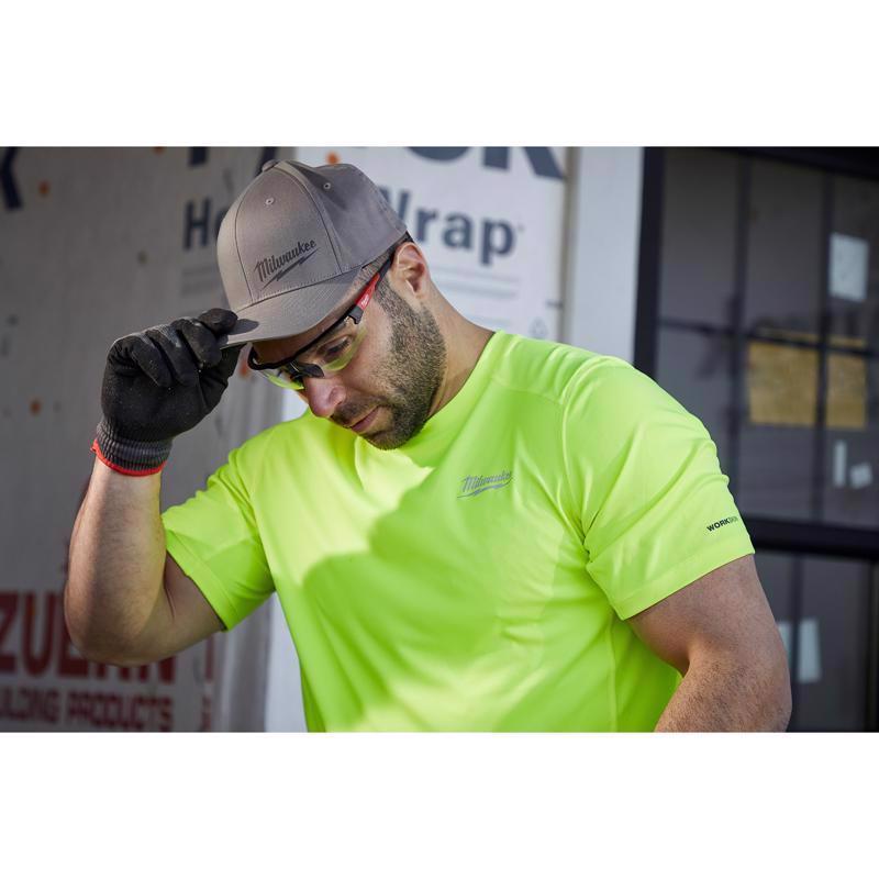 Milwaukee FlexFit Fitted Hat Gray L/XL