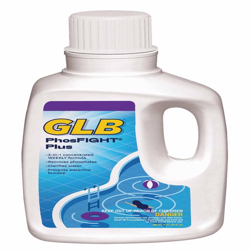 GLB PhosFight Plus Liquid Phosphate Remover 32 oz, Pack of 12