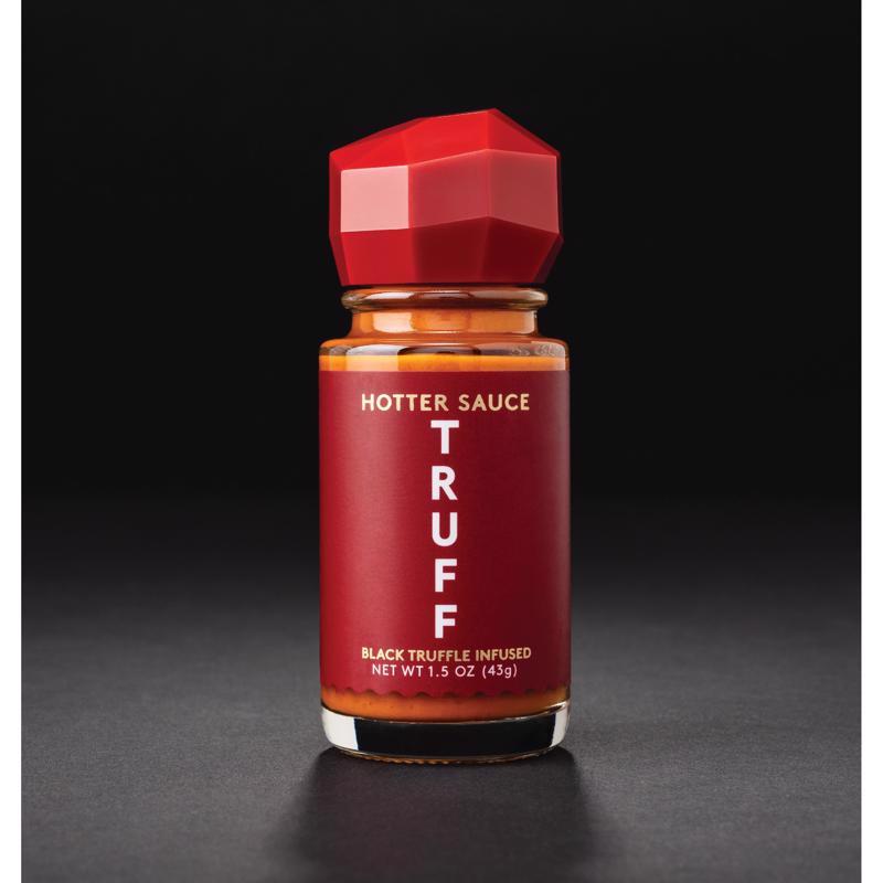 Truff Gluten Free Black Truffle Infused Hotter Sauce 1.5 oz, Pack of 6