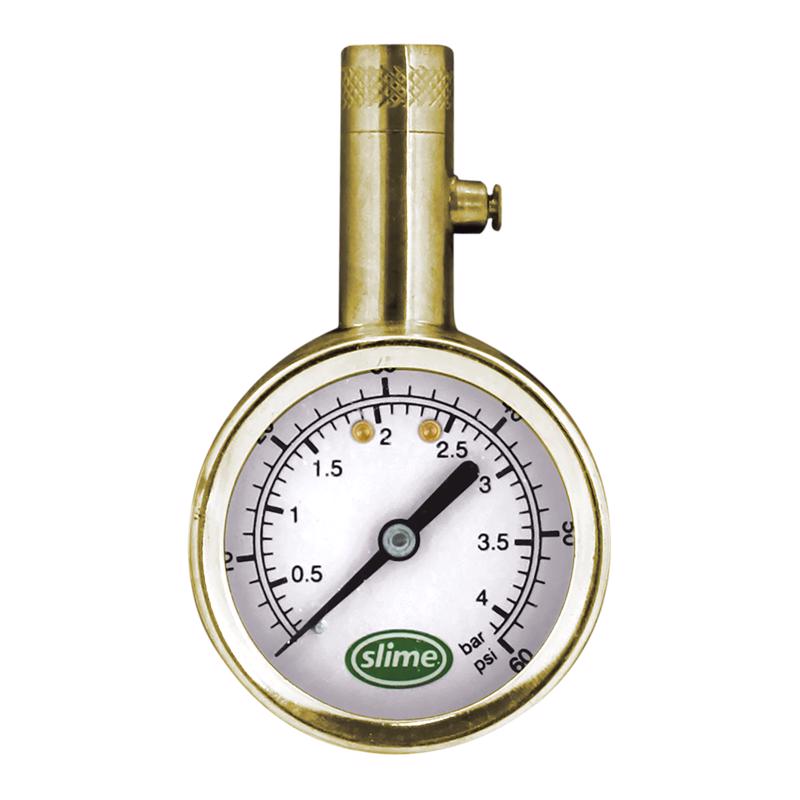 Slime 60 psi Dial Tire Pressure Gauge, Pack of 6
