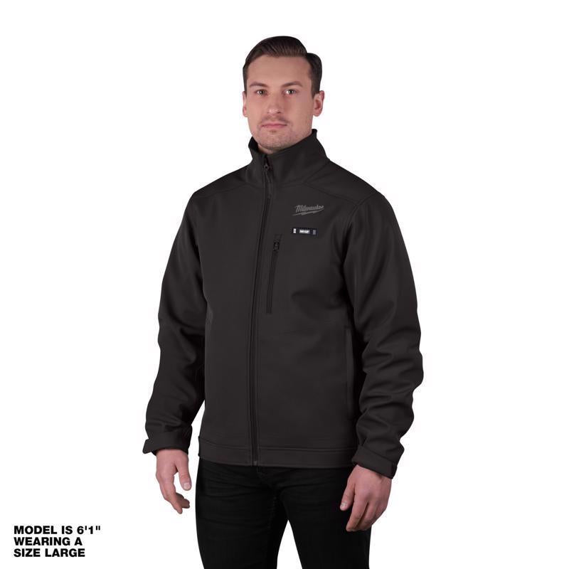 Milwaukee M12 Toughshell L Long Sleeve Men's Full-Zip Heated Jacket with Charger/Power Source Only B