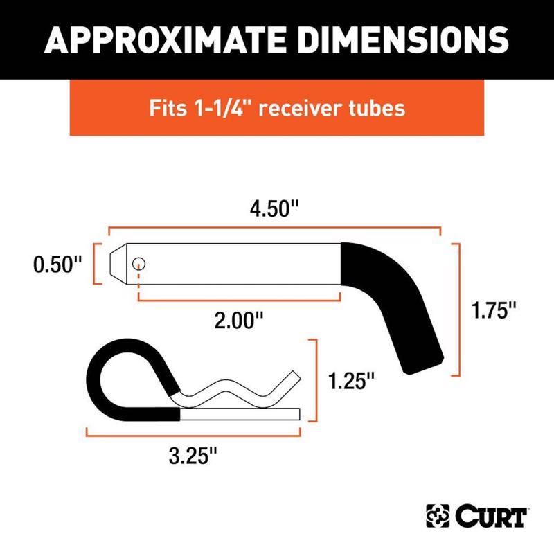CURT Hitch Pin and Clip