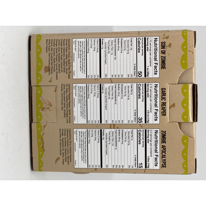 Torchbearer Sauces Multi Hot Sauce Gift Box 1.75 oz