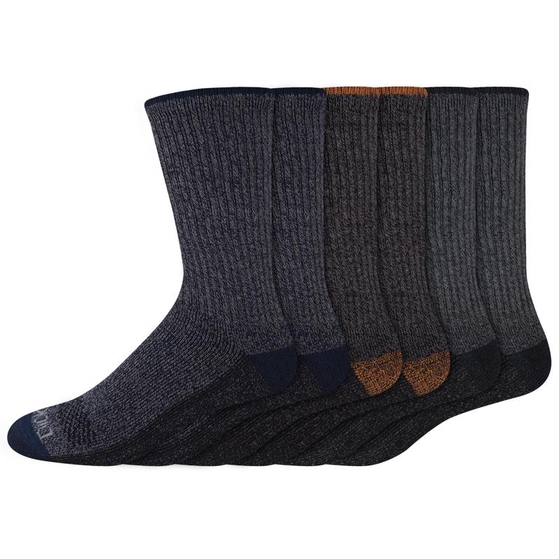 Dickies Dri-Tech Men's 6-12 Crew Socks Assorted, Pack of 2